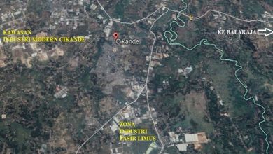 Dijual Tanah Premium di Cikande, Serang, LT 820000m²