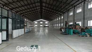 Di Jual Gudang Siap Pakai Ada Mess Di Tangerang Kota,