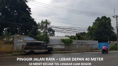 For Sale Tanah Premium di Bogor Utara, Bogor, LT 6363m²