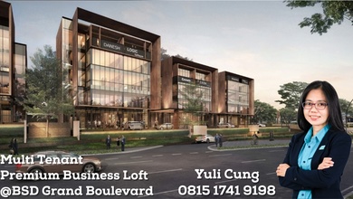 DiJual MINI OFFICE BUILDING GEDUNG KOMERSIAL BSD GRAND BOULEVARD