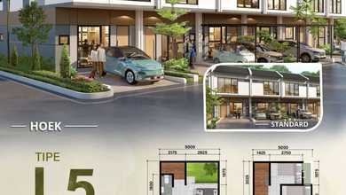 Properti Siap Pakai di Area Jakarta Garden City, Jakarta Timur, LT 55m²