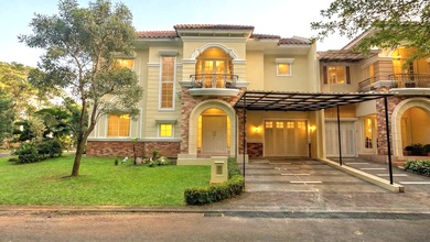 Rumah Mewah di BSD The Green, Tangerang, 5 KT, LT 380m²