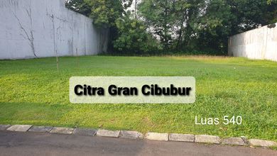 Dijual Tanah Eksklusif di Jatisampurna, Bekasi, LT 540m²