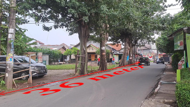 Tanah Luas 1800 m2 Area Strategis Ciputat Timur, Dijual Murah