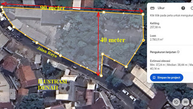 Kavling Prestisius Dijual di Ciputat, Tangerang Selatan, Harga 20,1 Miliar