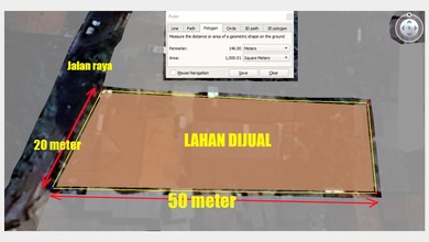 Dijual Tanah Eksklusif di Ciputat Timur, Tangerang Selatan, LT 1000m²