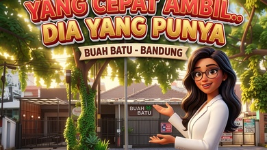 Hunian Mewah di Kawasan Buah Batu, Bandung, LB 315m², Harga 10,5 Miliar