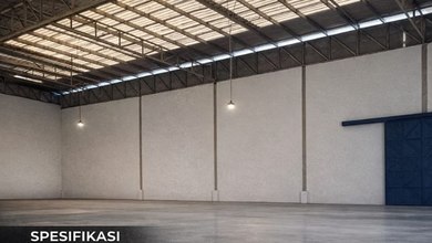 Disewakan Gudang Mandiri 2100M2-Di Kawasan Industri Cikande