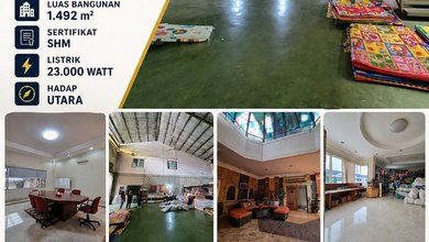Dijual Gudang Kantor-1492M2-Alam Sutera-Akses Kontainer 40Ft