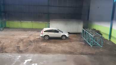 DIJUAL GUDANG STRATEGIS LOKASI PINGGIR JALAN RAYA AKSES KONTAINER 40 FT