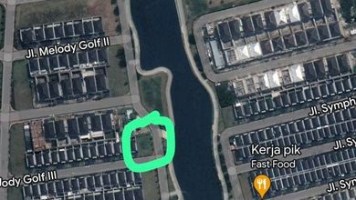 Tanah Dekat Pasar Area Golf Island, Ideal untuk Mendirikan Usaha