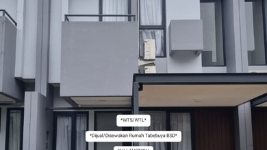 Rumah Siap Huni di Area BSD City, Tangerang, LT 50m²