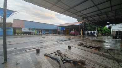 Bangunan (Rumah & Gudang) & Tanah Ex Bengkel Mobil , By Pass Jatinegara, Jakarta Timur