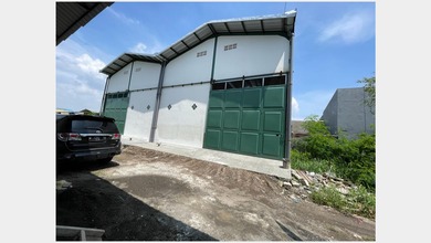 Gudang Sewa Tropodo Sidoarjo - Siap Pakai, Akses Truk, Area Pergudangan Aktif