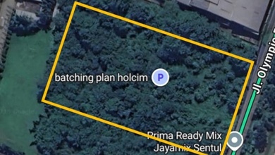 Tanah Elit Dijual di Sentul, Bogor, Harga 54,9 Miliar