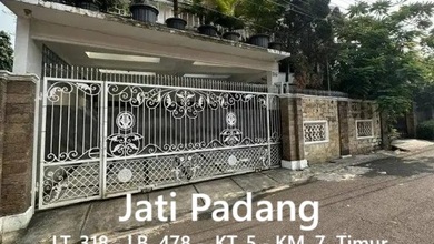 Hunian Elite di Kawasan Pasar Minggu, Jakarta Selatan, LB 480m², Harga 7,8 Miliar