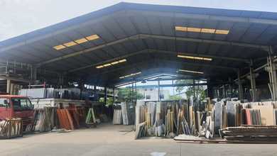 Tanah dan Bangunan Gudang di Kawasan Pergudangan Mekarjaya ( Akong ) Sepatan, Tangerang.