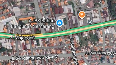 For Sale Tanah Eksklusif di Majapahit, Semarang, LT 290m²