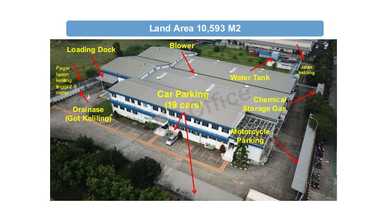 Pabrik Bagus siap huni di kawasan Surya Cipta, Karawang Timur