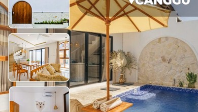 Mediterranean Villa Full Furnished di Berawa Beach Canggu Bali