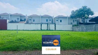 Dijual Tanah Premium di Cibubur, Bekasi, LT 580m²