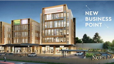 Disewakan Ruko North Point Commercial Gandeng Nava Park BSD City Ada Lift