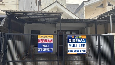 Rumah Sewa Nyaman Lokasi Sunter, Jakarta Utara, LB 65m²