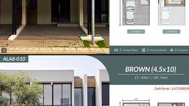 Properti Siap Pakai di Kawasan Duri Kosambi, Jakarta Barat, LT 45m²