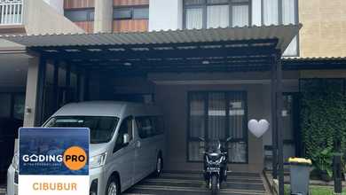 Penawaran Langka, rumah Prestisius di Kota Wisata, Bogor, LB 166m²