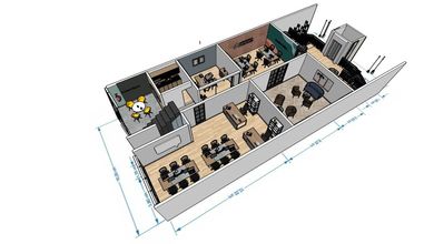 Dijual Rukan Square Berlokasi Di Jl Raya DurenTiga Mampang Jaksel