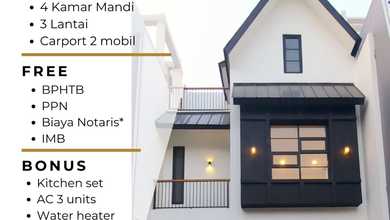 Rumah Area Luxury Jagakarsa, Jakarta Selatan - Harga Terbaik 2,75 Miliar