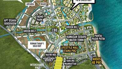 Dijual Tanah Premium di Pantai Indah Kapuk 2, Jakarta Utara, LT 350m²