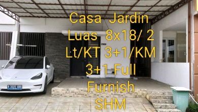 Rumah Mewah di Daan Mogot, Jakarta Barat, 4 Kamar Tidur, LT 144m²