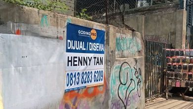 Tanah Komersial Elit Disewakan di Area Daan Mogot, Harga 3,05 Triliun