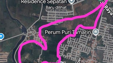 Disewakan Tanah Premium di Sepatan, Tangerang, LT 180000m²