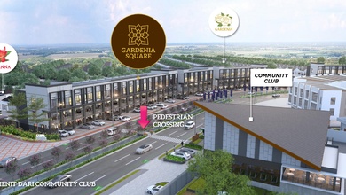 Ruko Gardenia Square Pinggir Jalan Utama Paramount Petals