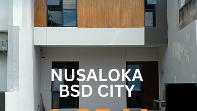 Properti Siap Huni di Area BSD Nusaloka, Tangerang, LT 72m²