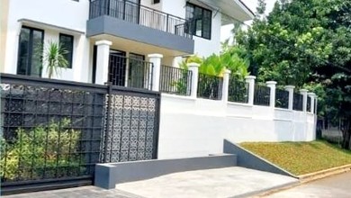Kesempatan Eksklusif, rumah Prestisius di Pondok Indah, Jakarta Selatan, LB 825m²