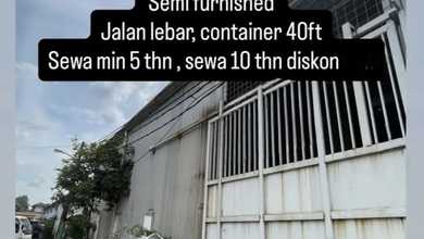 Gudang dan Kantor Kondisi Semi Furnished di Kawasan Industri Cikupa