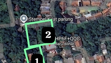 Dijual Tanah Eksklusif di Parung, Bogor, LT 3409m²