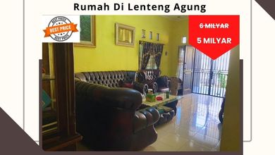 Rumah Elegan di Lenteng Agung, Jakarta Selatan, 4 KT, LT 279m²