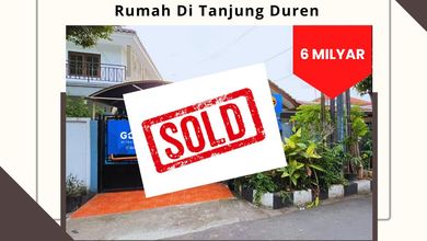 Dijual rumah Eksklusif di Tanjung Duren Selatan, Jakarta Barat - LT 300m²