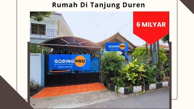 For Sale rumah Eksklusif di Tanjung Duren Selatan, Jakarta Barat - LT 300m²