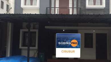 Rumah Dijual di Cibubur, Jakarta Timur, LB 116m², Harga Terbaik!