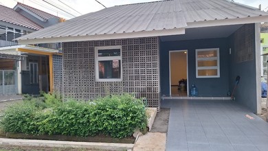 Rumah Siap Pakai di Area Tanah Sareal, Bogor, LT 77m²