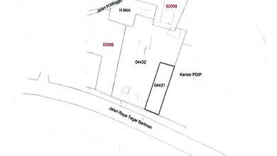 For Sale Tanah Eksklusif di Cibinong, Bogor, LT 347m²