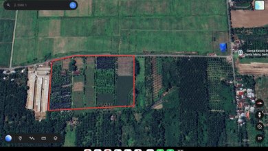 For Sale Tanah Eksklusif di Sunggal, Deli Serdang, LT 80000m²