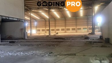 DiJual Ex Pabrik Hebel Cikarang Ada Office, 9km Dari Exit Tol
