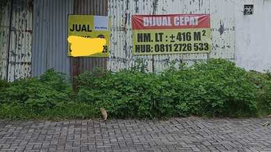 Dijual Tanah Eksklusif di Semarang Timur, Semarang, LT 416m²