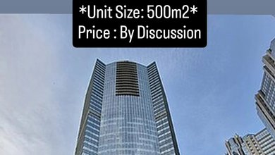 Dijual Apartemen Murah di SCBD, Jakarta Selatan, LB 500m²